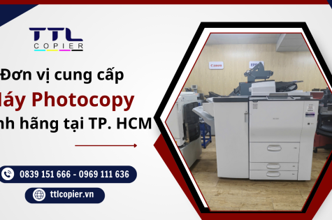 Đơn vị cung cấp  máy photocopy chính hãng tại TP. HCM