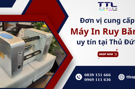 Đơn vị cung cấp Máy In Ruy Băng uy tín tại Thủ Đức 