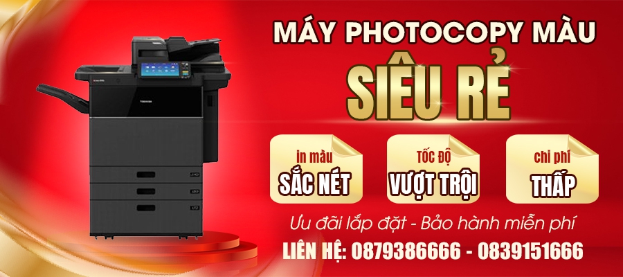 máy photocopy màu giá rẻ